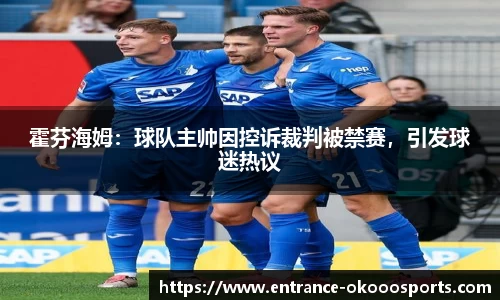 霍芬海姆：球队主帅因控诉裁判被禁赛，引发球迷热议
